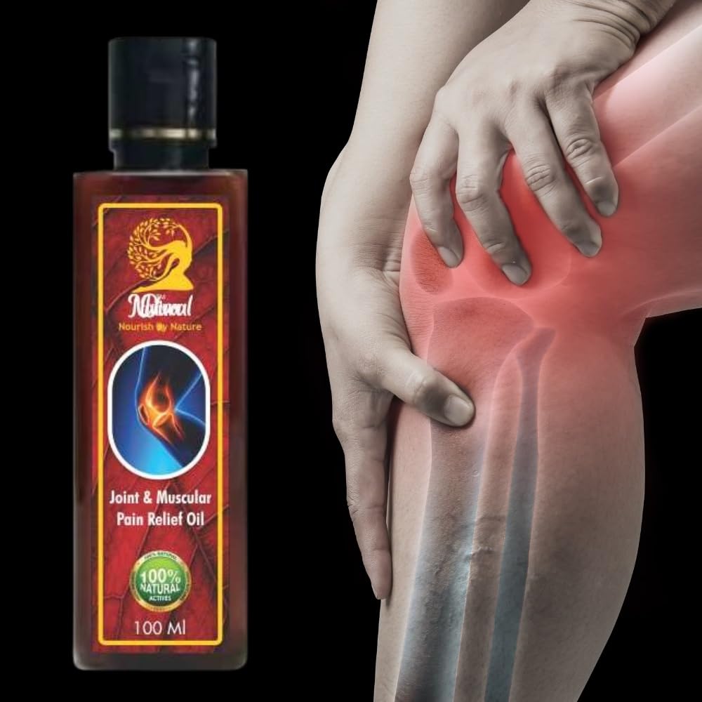 Natural Diva Combo Ayurvedic Hair Growth Oil & Joint Pain Relief Oil for Body, Back, Knee, Legs & Shoulders - 300ml (Pack of 2) | Promotes Healthy Hair & Soothes Muscle Pain | Perfect for Daily Hair Care & Post-Workout Recovery
