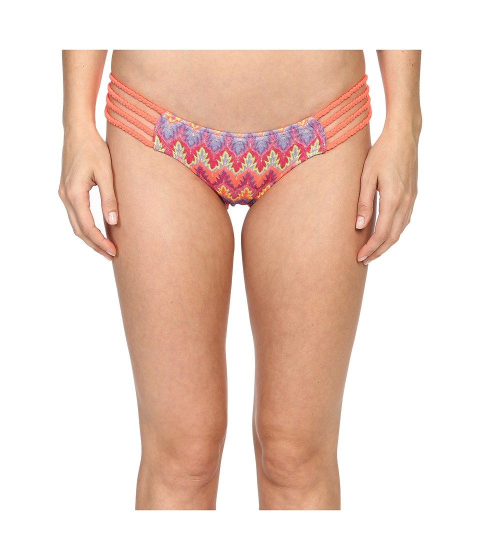 Luli Fama Women's Low-Rise Hipster Bikini Bottom - Braided Swimwear for Beach & Pool | Song of The Sea Collection | Perfect for Vacation, Swimming, and Summer Fashion