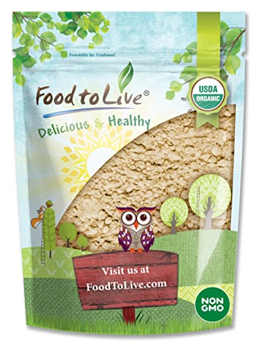 Organic Sacha Inchi Powder 8oz - Non-GMO, Kosher Certified, Vegan Protein Powder | Rich in Omega-3 Fatty Acids | Raw Inca Nut Superfood for Smoothies, Baking & Healthy Snacks