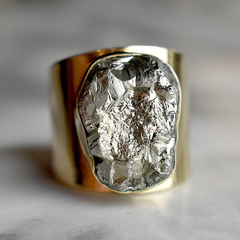 Dominique Adjustable Statement Ring for Women - Elegant Fashion Jewelry for Parties, Weddings & Everyday Wear