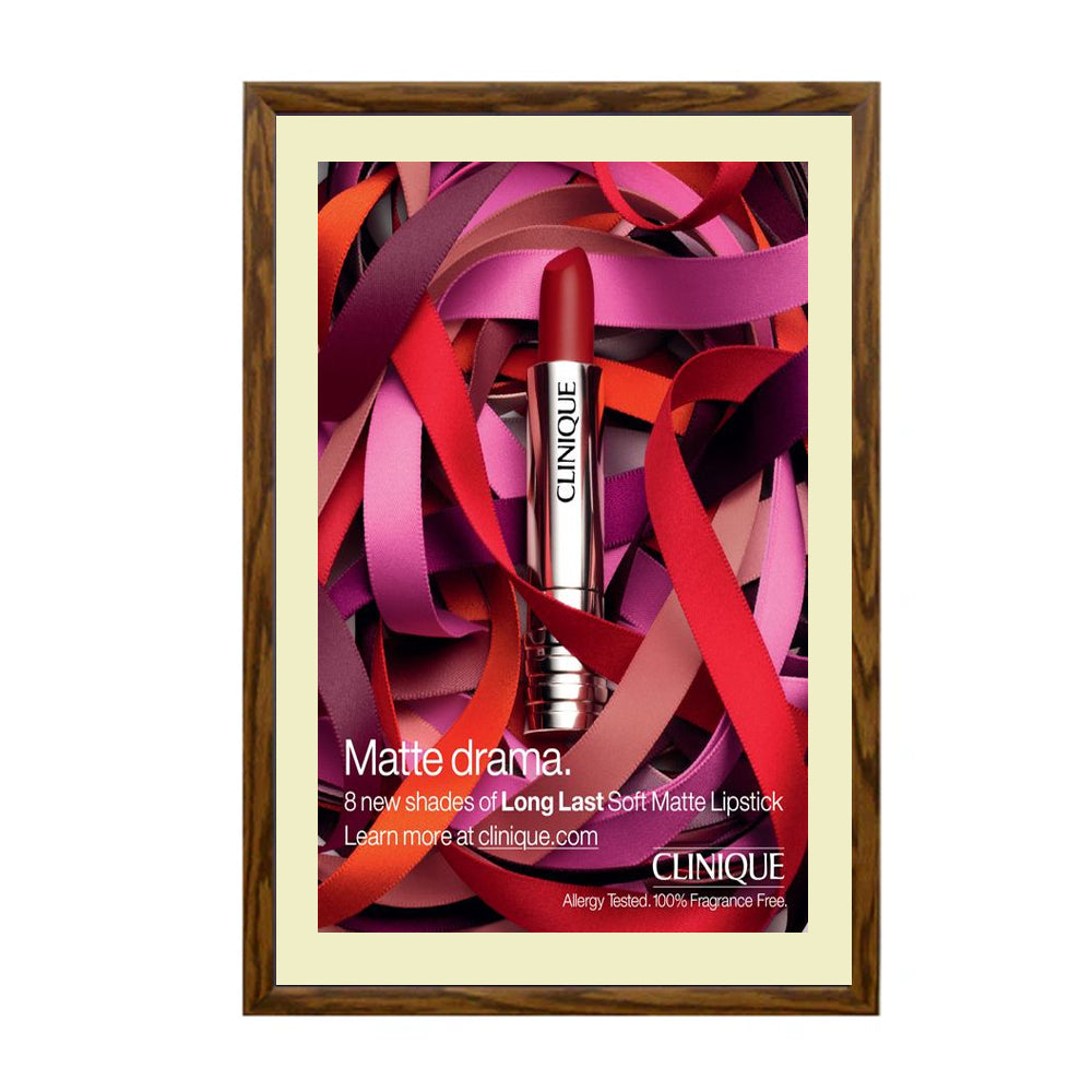 27x40 Designer Wood Snap Frames for Posters - 4 Wide Matboard Display - Perfect for Movie Posters, Art Prints & Home Decor