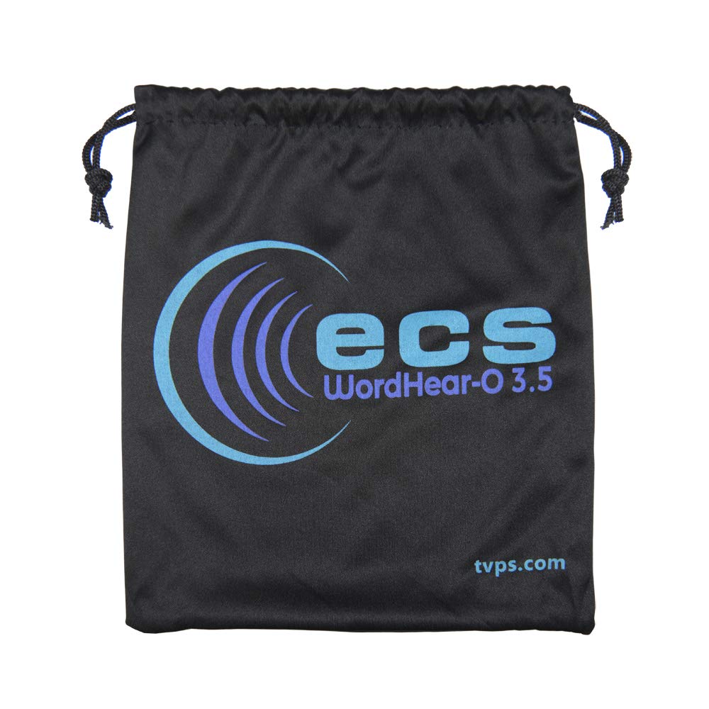 Professional ECS 3.5mm Stereo/Mono Transcription Headset with Infinity-3 USB Foot Pedal - USB Hub & Comfortable Ear Cushions Included - Perfect for Medical Transcription, Court Reporting & Audio Editing