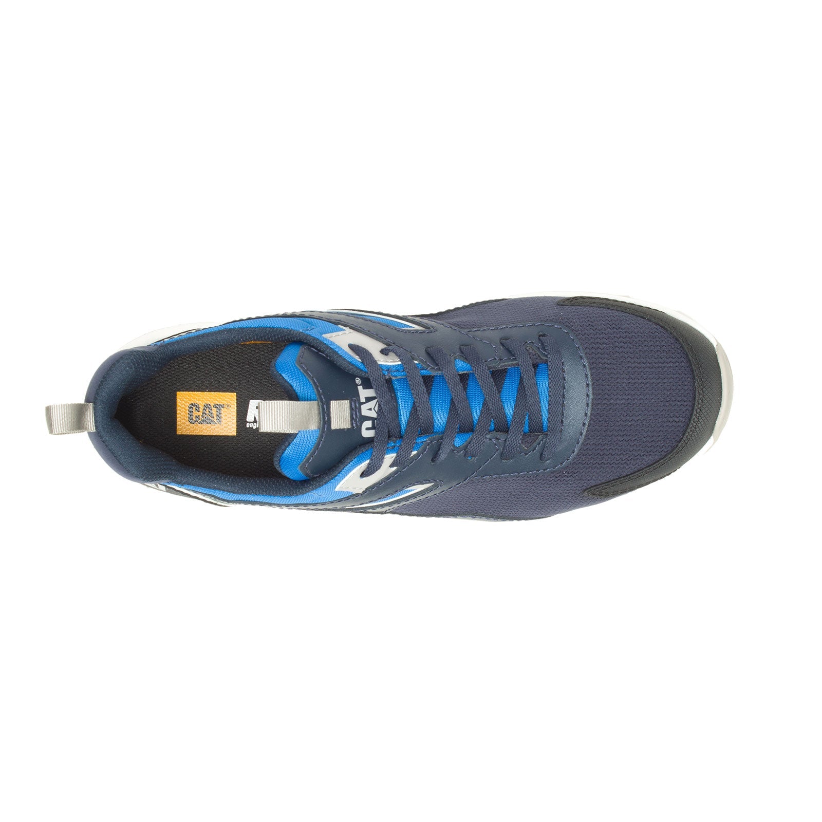 Streamline Runner Composite Toe Work Shoes for Men - Navy Blue Safety Shoes - Lightweight & Comfortable for Construction, Warehouse & Industrial Work