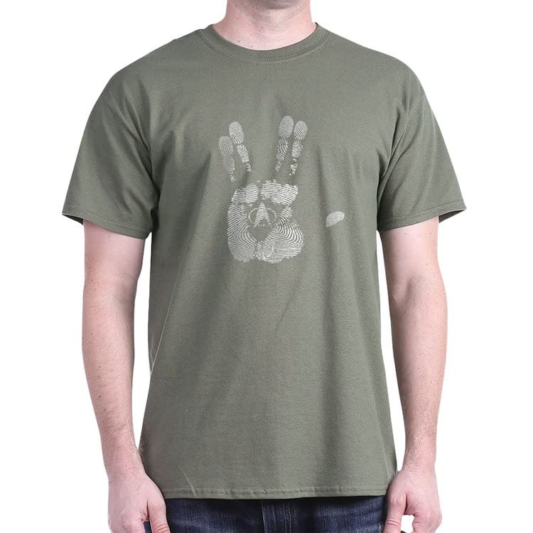 Spock Hand Graphic T-Shirt | Star Trek Fan Apparel | Unisex Cotton Tee for Casual Wear & Cosplay