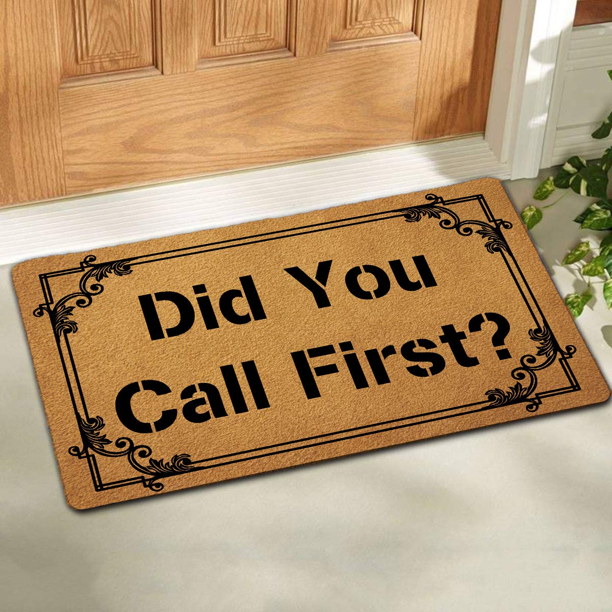 Non-Slip Rubber Back Welcome Mat (18