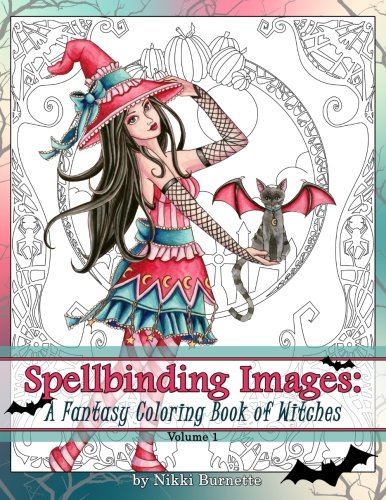 Enchanting Fantasy Coloring Book for Adults - Witches & Magical Scenes | Stress Relief, Relaxation & Creativity | Perfect for Gifts & Art Therapy