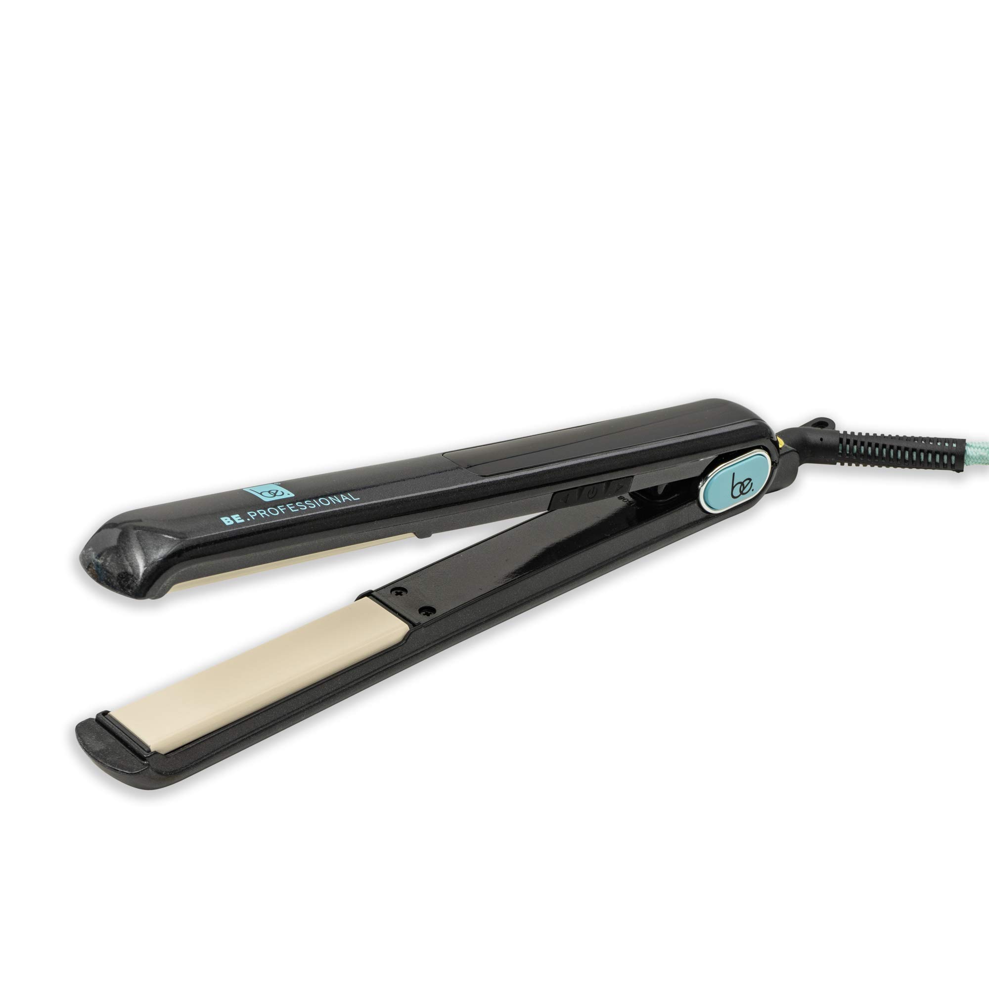 Professional Digital Hair Straightener with Thermolon Technology - 1 Inch Ceramic Flat Iron for Smooth, Shiny Hair - Perfect for Home Use & Salon Styling