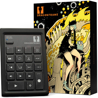 DZED Systems Dragonframe Stop Motion Animation Software for Students - Bluetooth/USB Controller Included (Digital Download) - Perfect for Classroom Projects & Home Animation Studios