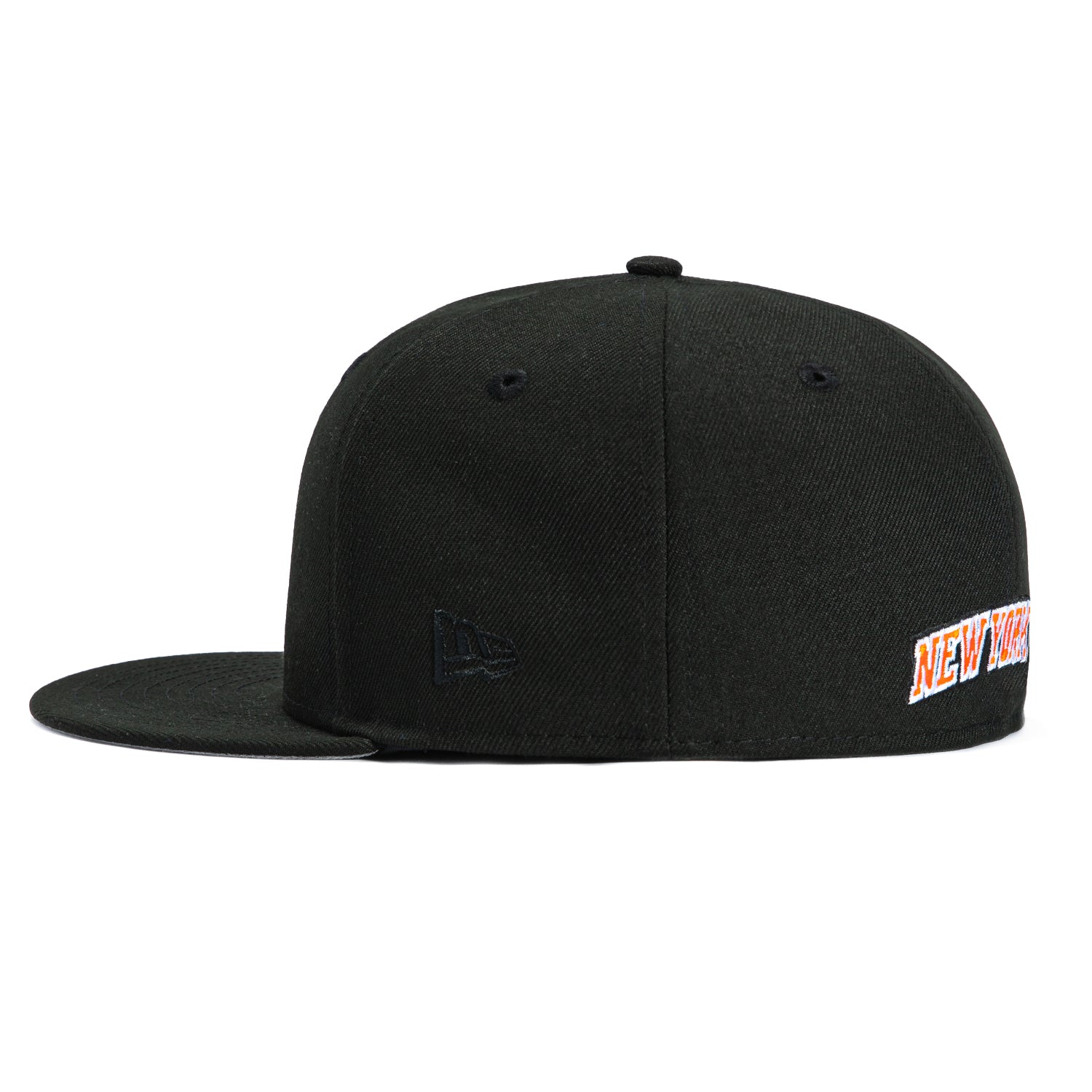 New Era 59Fifty Gradient Logo New York Knicks Snapback Hat - Black Adjustable Baseball Cap for Men & Women - Perfect for Basketball Games, Streetwear Fashion & Sports Fans