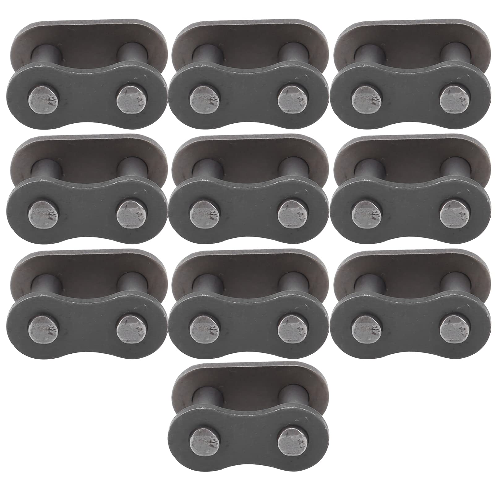 SWOQ 10Pcs Lightweight Durable Master Link for Bicycle Chains - Premium Motorcycle & Bike Chain Connectors for Smooth Riding Experience - Perfect for Mountain Bikes, Road Bikes, and Motorcycle Maintenance