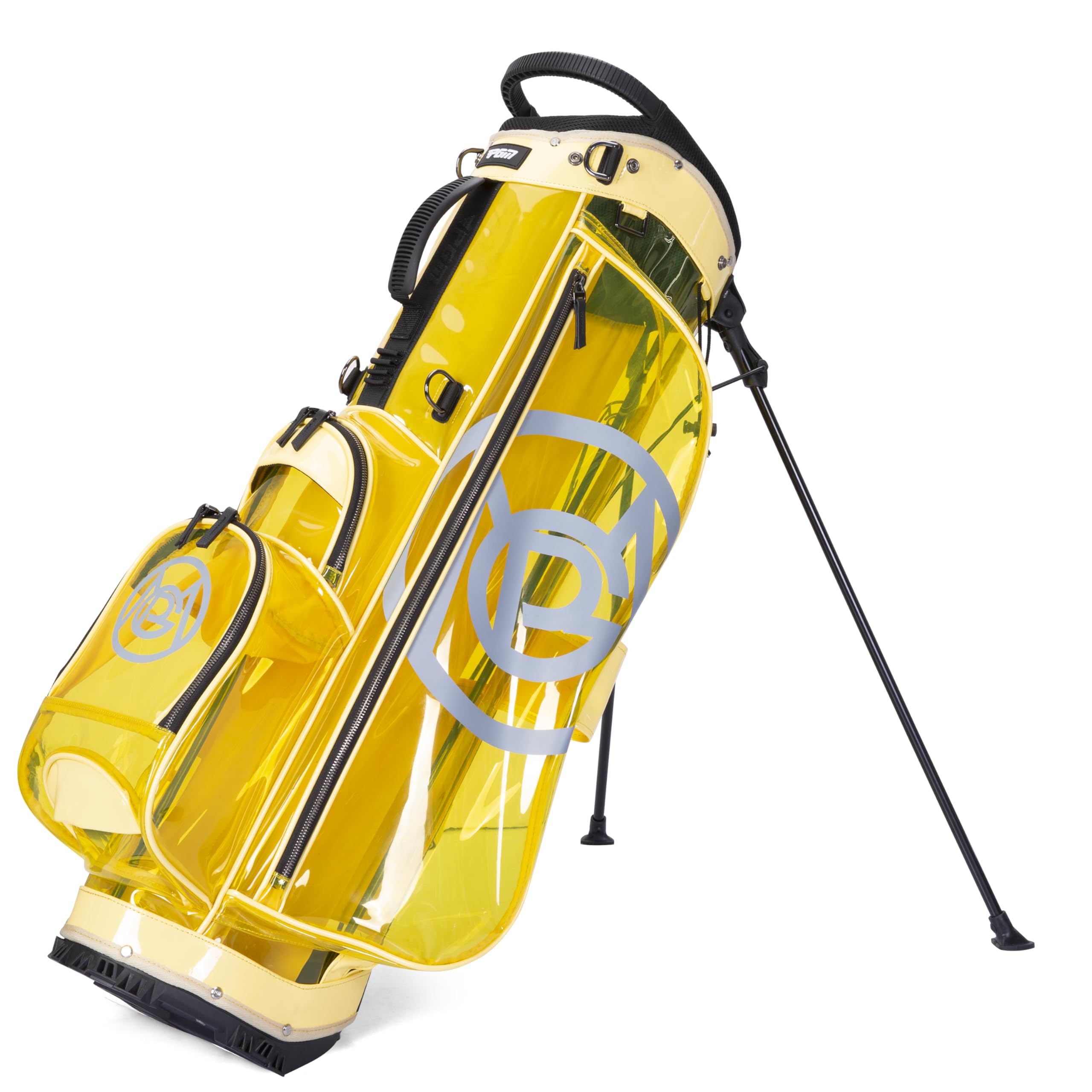 PGM Golf Stand Bag - Lightweight Waterproof Golf Bag with 5-Way Divider & Stable Triangle Bracket | Durable Cart Bag with Adjustable Strap for Men & Women | Perfect for Travel & Course Play