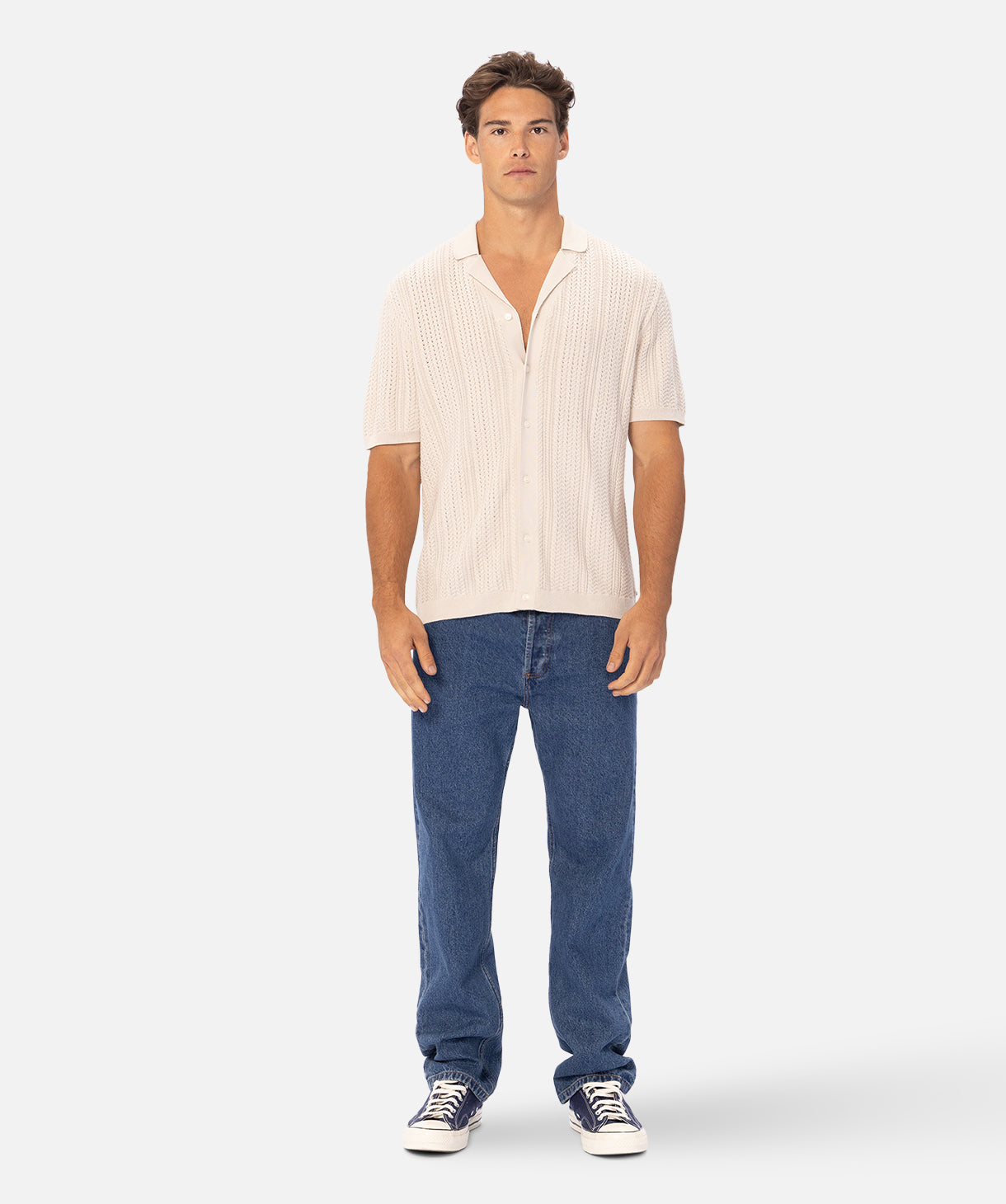 **Alessio Short Sleeve Shirt for Men | Premium OD Stone Color | Casual & Business Wear | Perfect for Office, Travel & Outdoor Activities**