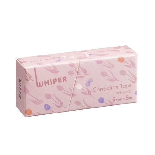 Whisper Paper Correction Tape - 5 Pack, Smooth & No-Residue White Out Tape for Office, School, Homework - Perfect for Documents, Notebooks, and Exams