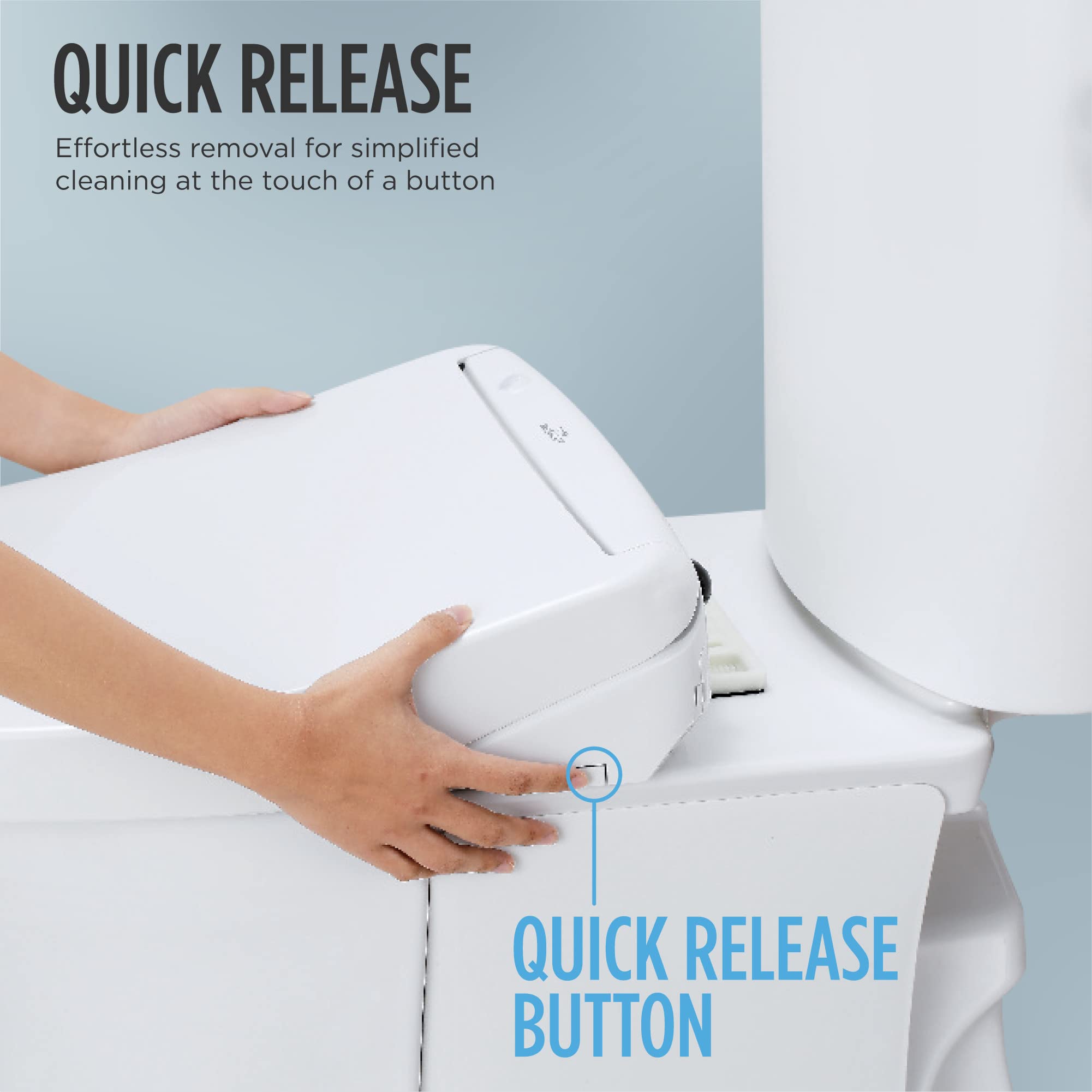 TOTO SW3073#01 WASHLET C2 Round Electronic Bidet Toilet Seat - Cotton White | Heated Seat, Warm Water Wash | Perfect for Modern Bathrooms & Smart Home Upgrades