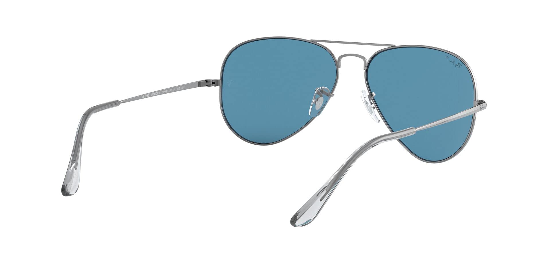 Ray-Ban RB3689 Aviator Metal II Sunglasses - Polarized UV Protection for Men & Women - Perfect for Driving, Travel & Outdoor Activities
