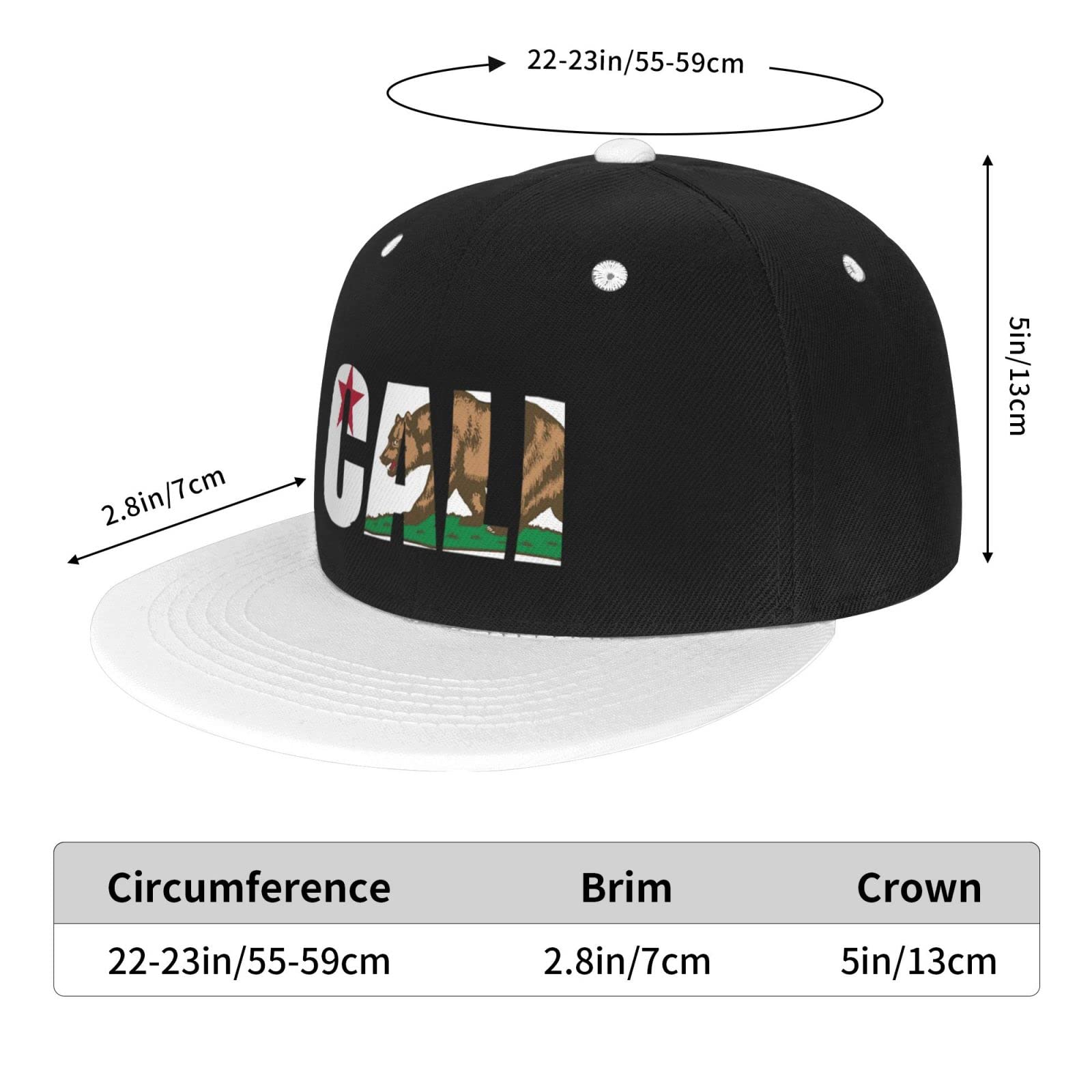 California Bear Flag Trucker Hat - Funny Baseball Cap for Men & Women, Unisex Dad Hat, Sun Protection - Perfect for Outdoor Activities, Sports, and Casual Wear