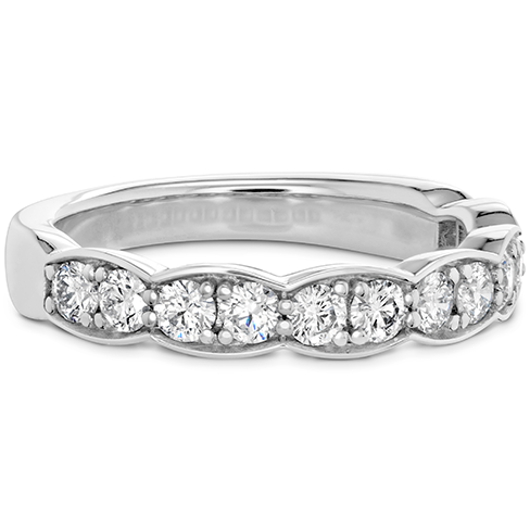 Hearts On Fire Diamond Lorelei Floral Diamond Large Band Ring - Elegant Wedding Band, Anniversary Gift for Her, Perfect for Bridal Jewelry & Special Occasions
