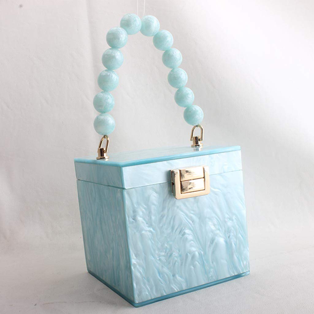 Stylish White Crossbody Bag for Women - Elegant Box Shape Clutch Purse for Wedding, Evening & Prom - Perfect Shoulder Bag for Bridal Party & Special Occasions