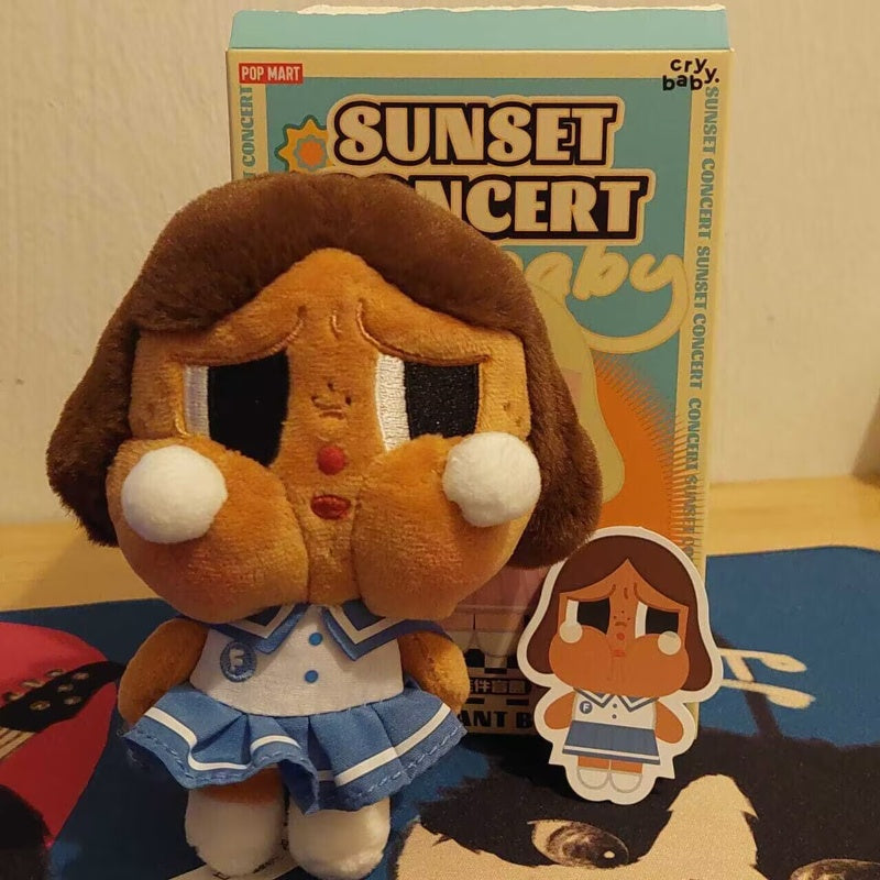 Crybaby Sunset Concert Plush Pendant Series - Purple Blue Plush Toy for Music Lovers | Perfect for Concerts, Gifts & Anime Collections