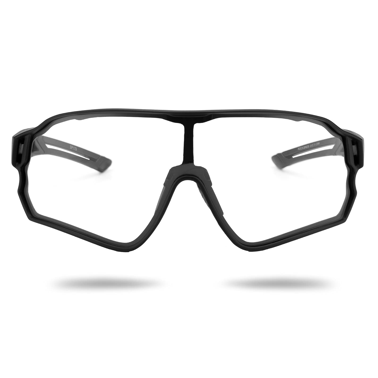 ROCKBROS Photochromic Cycling Sunglasses for Men - UV Protection Sports Bike Glasses for Running, Hiking & Outdoor Activities