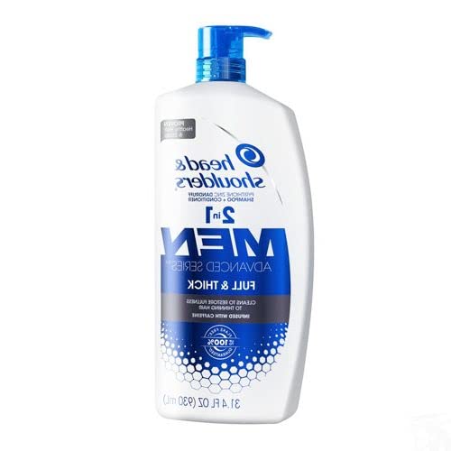 IO-Style 2-in-1 Men's Thickening Shampoo & Conditioner for Full Hair - 31.4oz (2 Pack) - Volumizing & Hydrating Hair Care for Daily Use & Styling