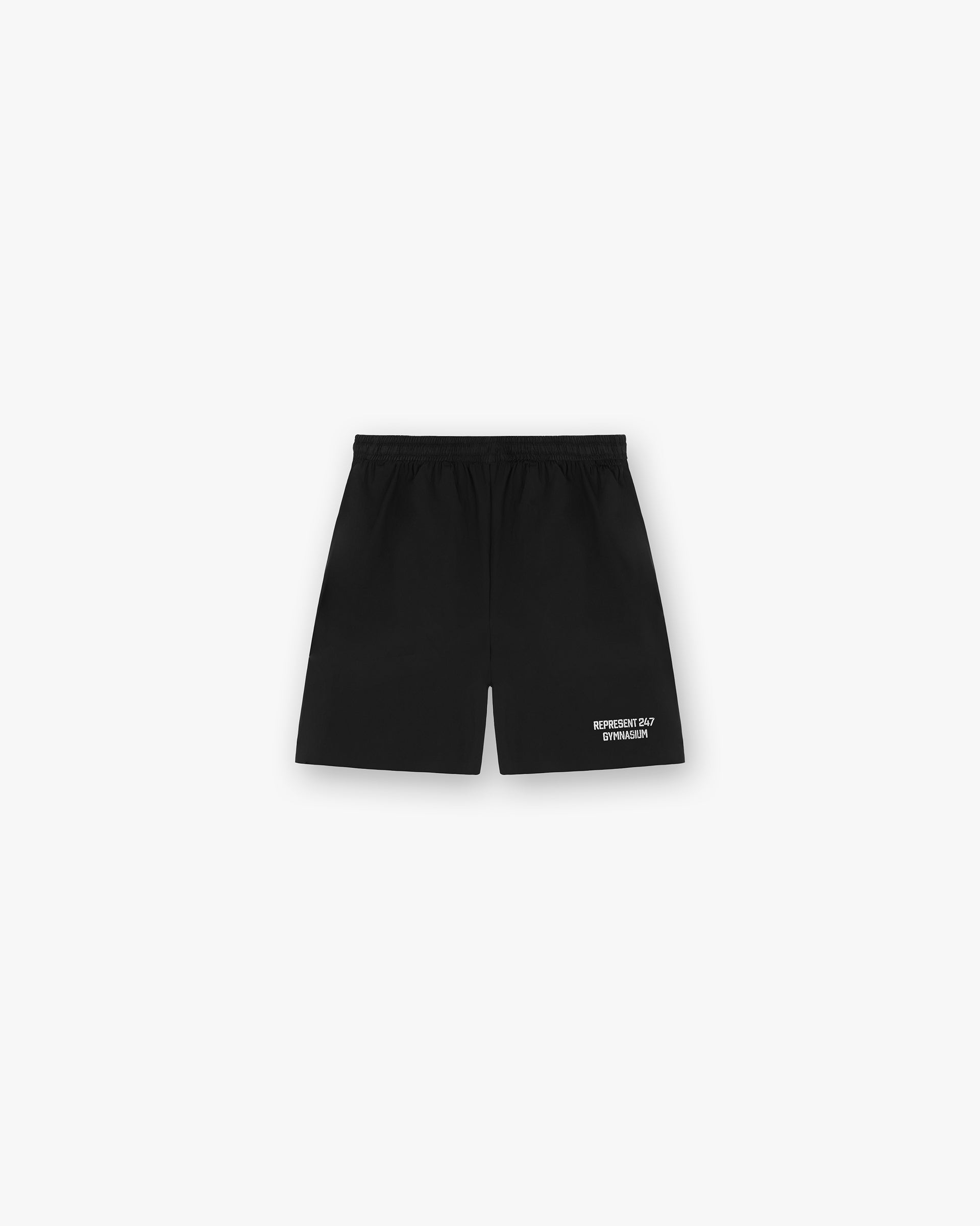 247 Represent Gymnasium Track Short - Off Black | Men's Athletic Running Shorts for Gym, Workout & Casual Wear