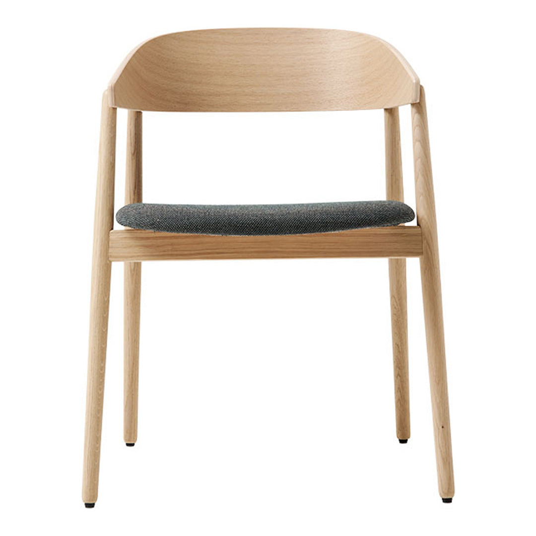 AC2 Armchair with Upholstered Seat - Modern Comfortable Lounge Chair for Living Room, Bedroom & Office