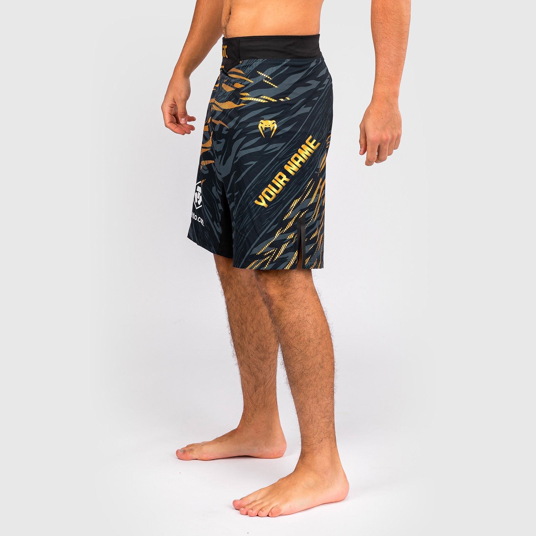 Venum UFC Fusion Authentic Fight Night Shorts for Men - Personalized MMA Training & Competition Gear - Champion Long Fit for Ultimate Performance in UFC, MMA & Boxing