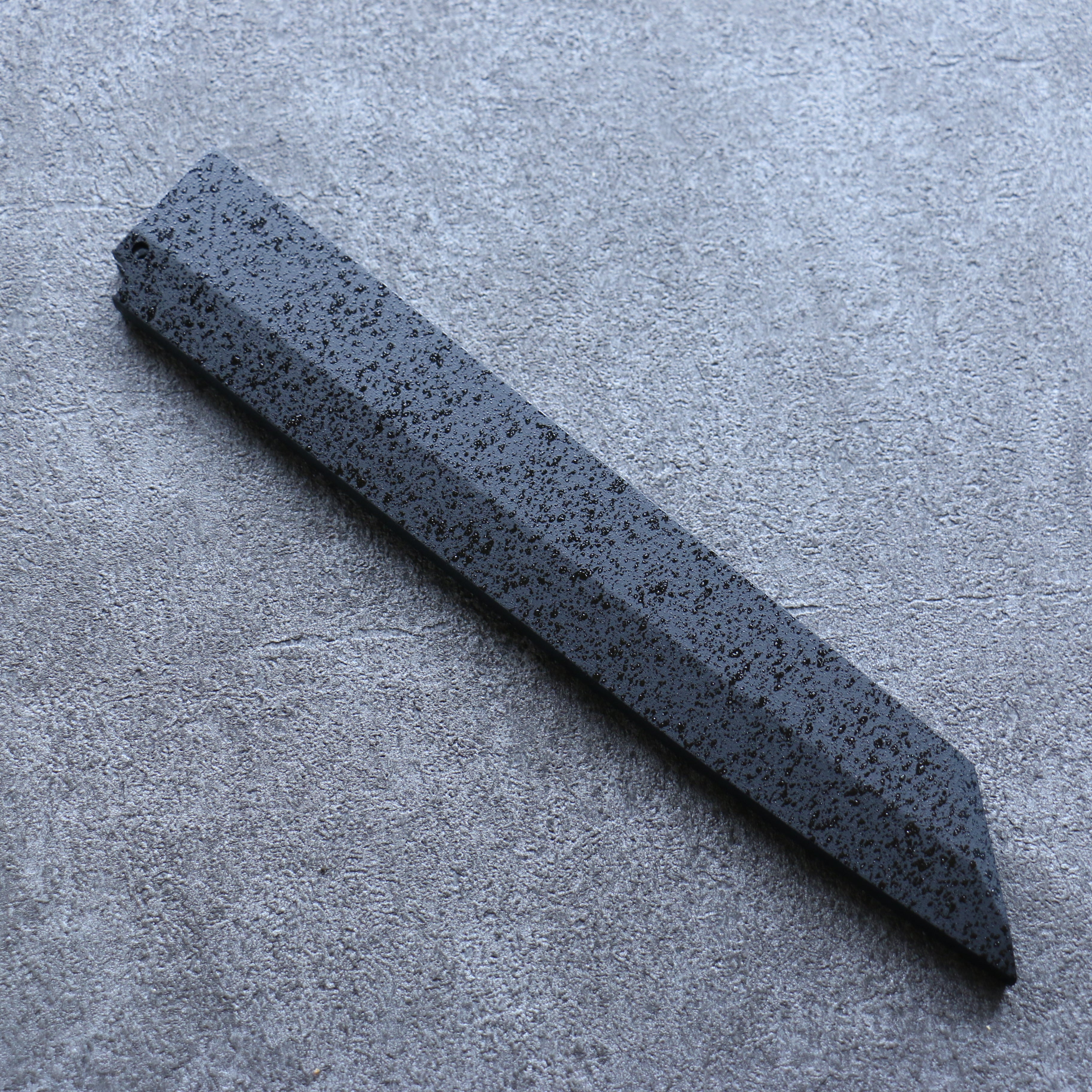 Premium Kuroshime Magnolia Sheath for 240mm Kiritsuke Yanagiba Knife - Handcrafted Plywood Pin by Kaneko - Perfect for Professional Chefs & Sushi Masters