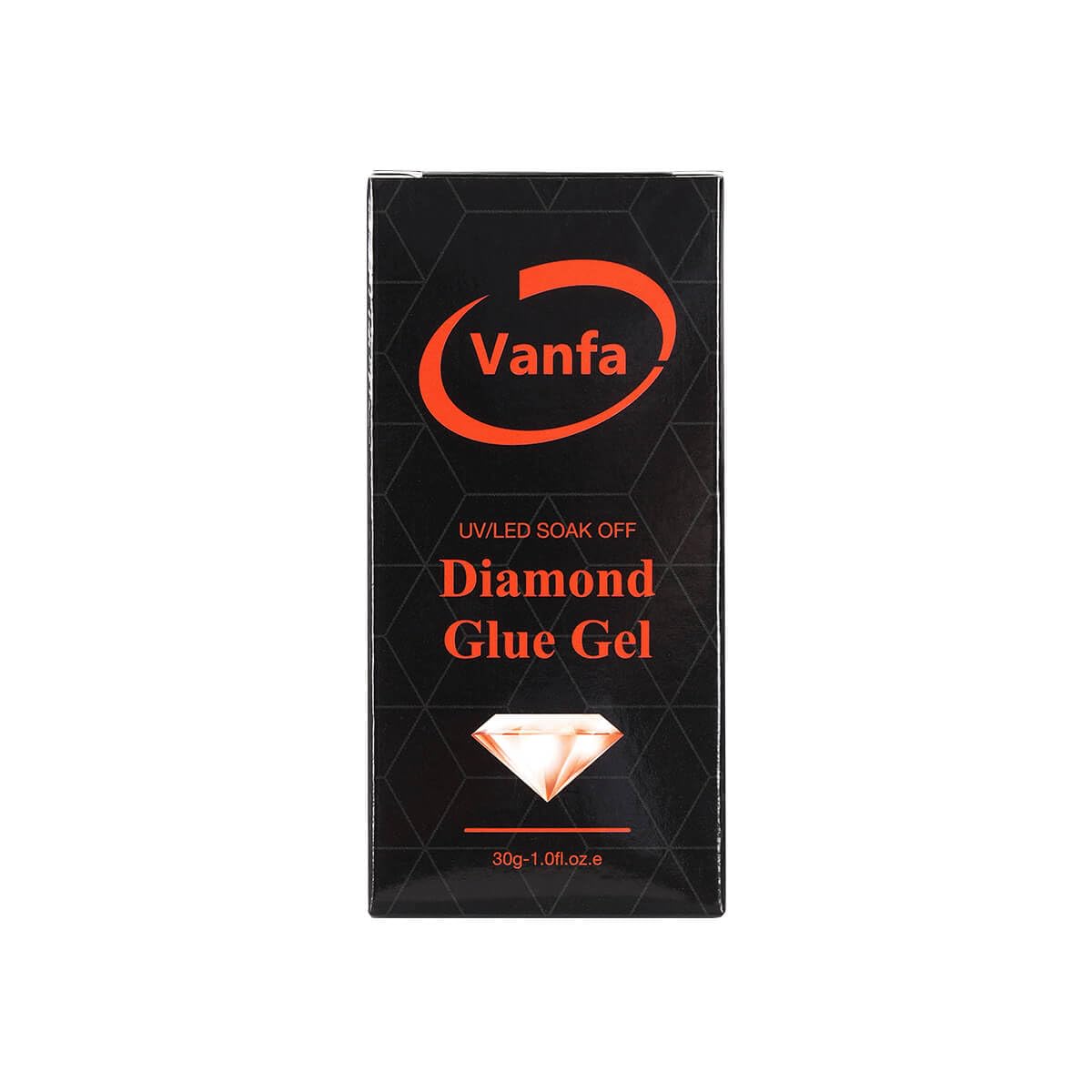 Rhinestone Glue for Nails - Strong Adhesive for Nail Charms, 3D Nail Art & Jewel Decorations - Diamond Glue Gel (30ml Tube) - Perfect for DIY Manicures, Salon Nail Designs & Nail Art Jewelry Application