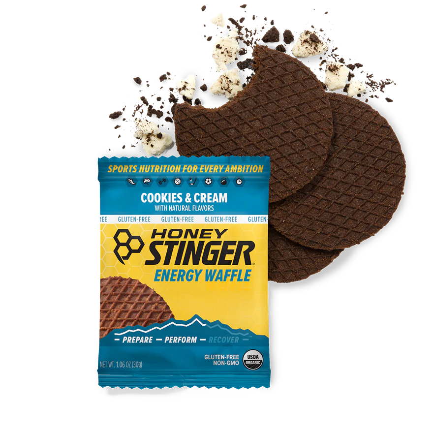 Honey Stinger Organic Waffle - Energy Snack for Athletes & Hikers - Gluten-Free & Non-GMO - Perfect for Pre-Workout, Cycling & Outdoor Adventures