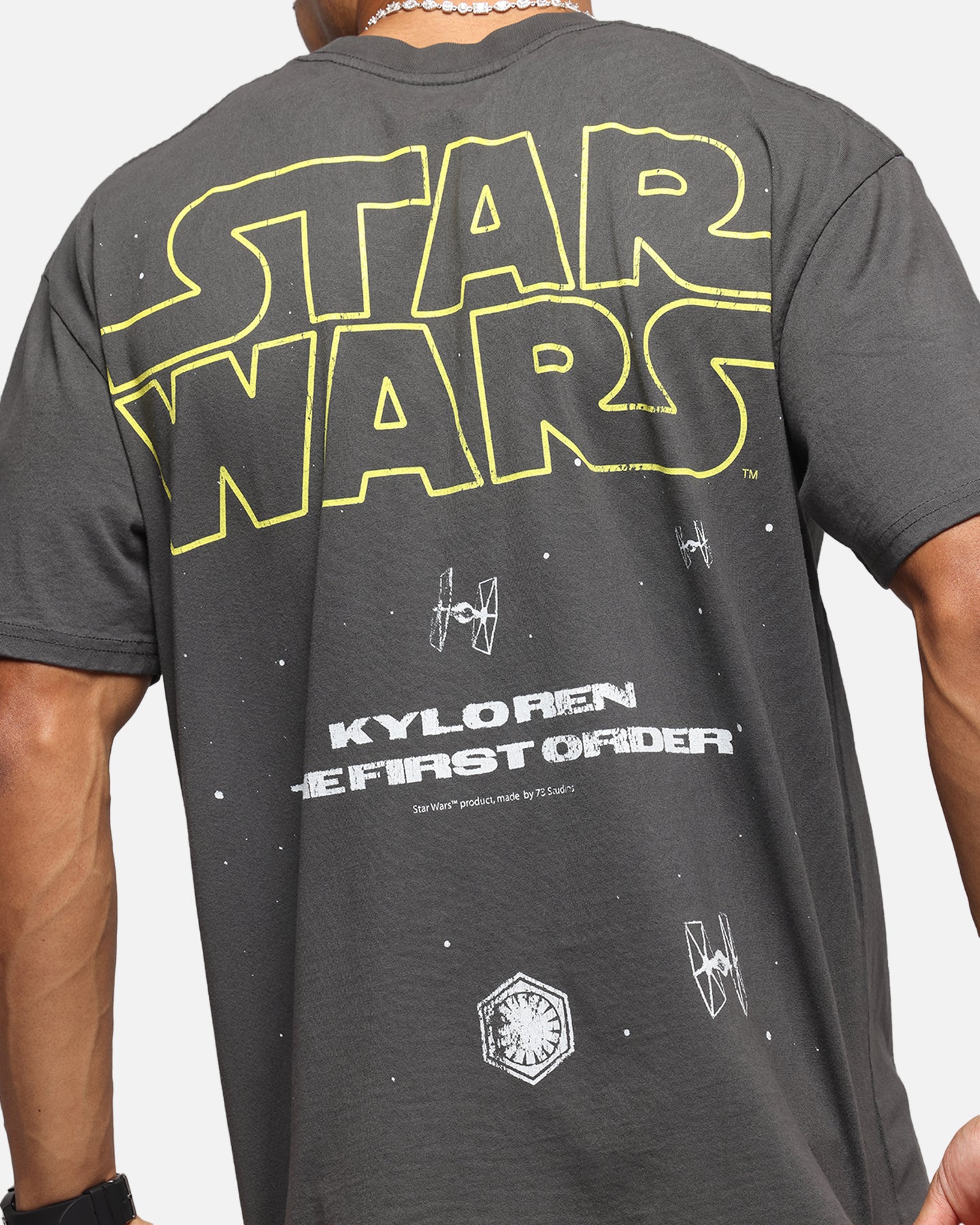 73 Studio Star Wars Order 66 Vintage T-Shirt - Black Wash | Officially Licensed Graphic Tee for Men & Women | Perfect for Cosplay, Conventions & Star Wars Fans