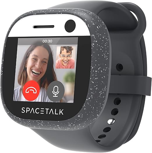 SPACETALK Adventurer Kids Video Smartwatch 4G with GPS Tracker - Waterproof Smart Watch for Children with Camera & Parental Controls - Perfect for Outdoor Play, School Safety & Family Communication