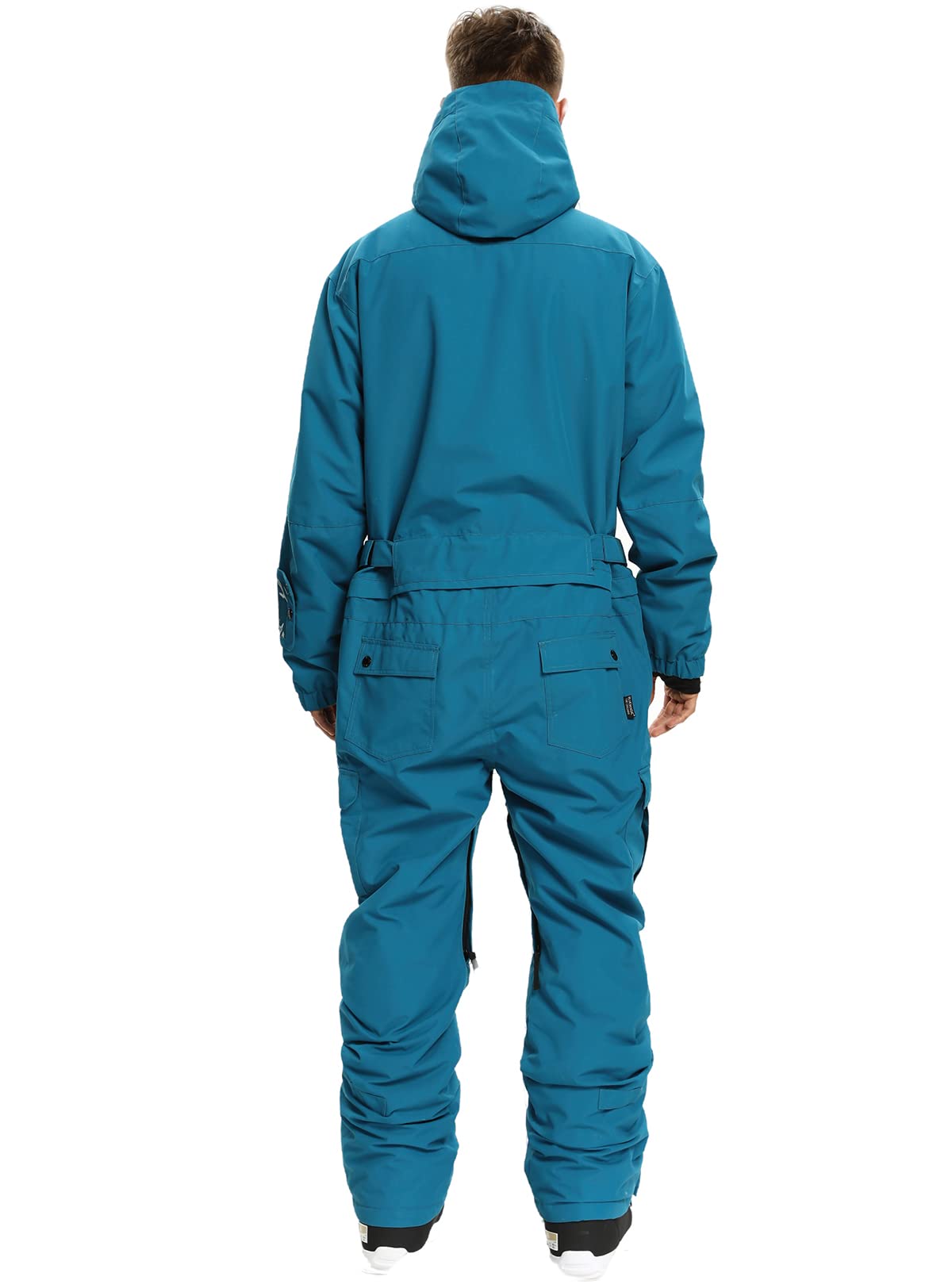 Men's Waterproof Winter Ski Suit - Thermal Snow Jumpsuit for Skiing & Outdoor Sports - Perfect for Snowboarding, Hiking & Cold Weather Adventures