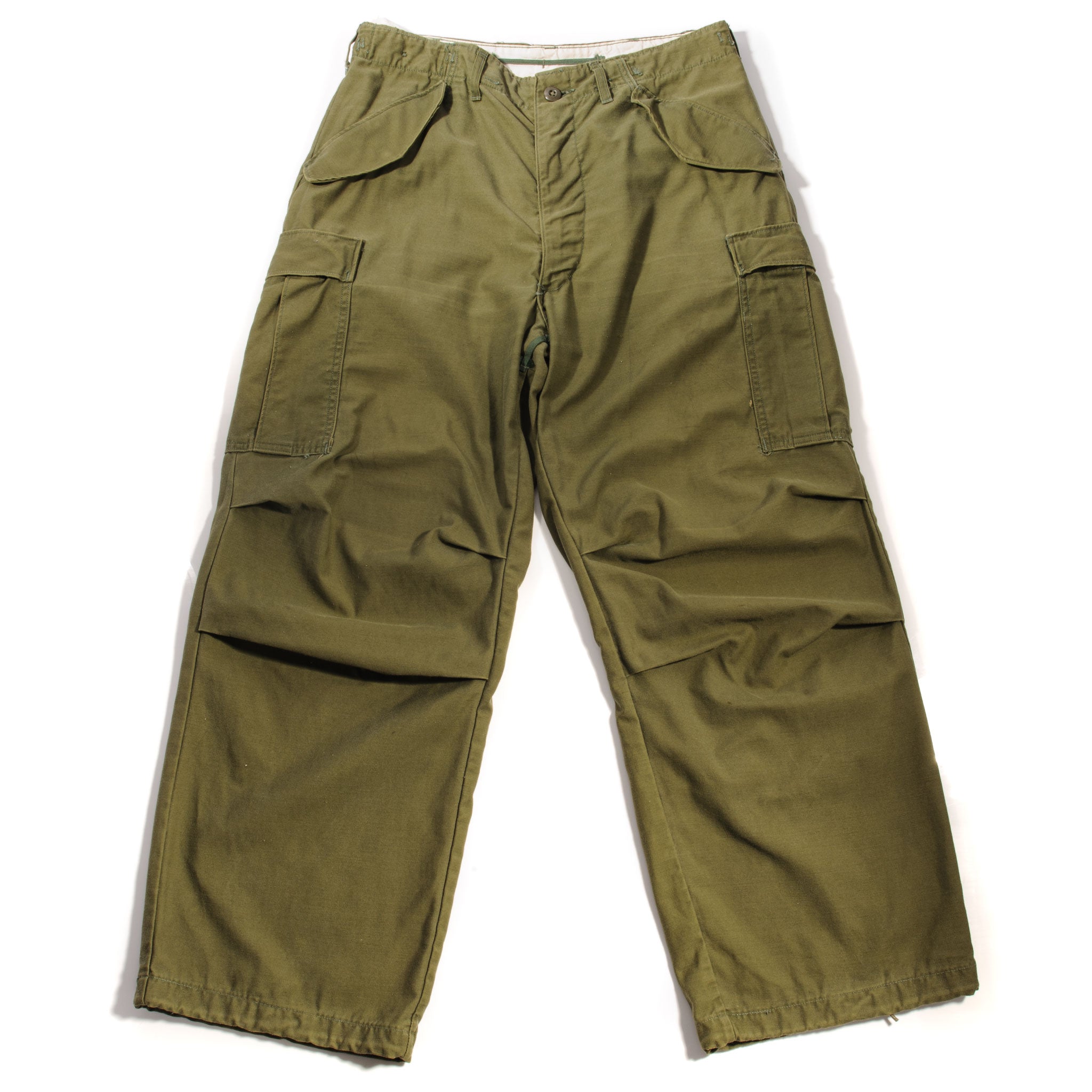 US Army Field Trousers Pants M-1965 M65 Vietnam War Era - Size 34x28 - Vintage Military Pants for Outdoor Activities & Historical Reenactments