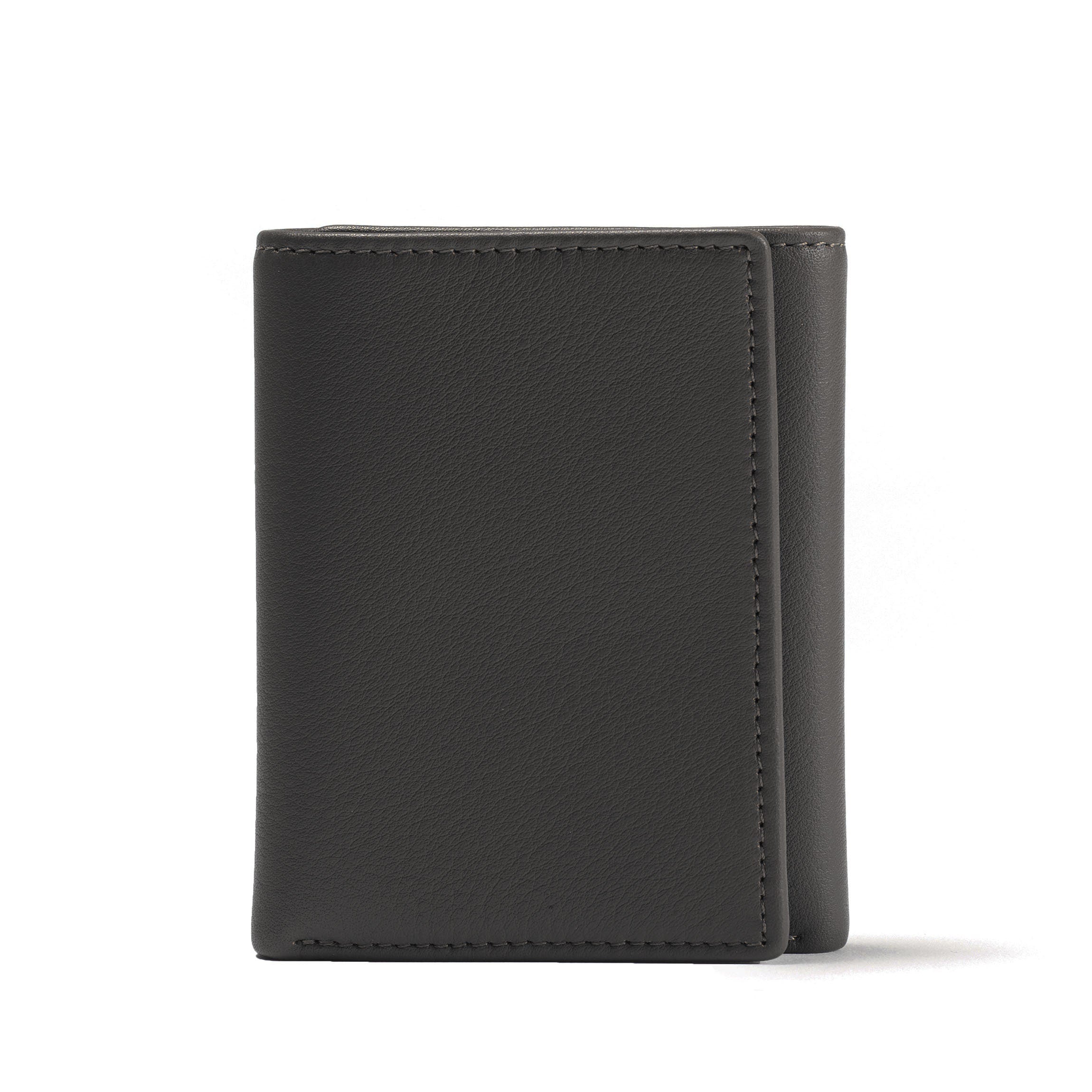 Premium Black Onyx Trifold Wallet for Men - RFID Blocking, Slim Design, Multiple Card Slots - Perfect for Everyday Use, Travel & Business