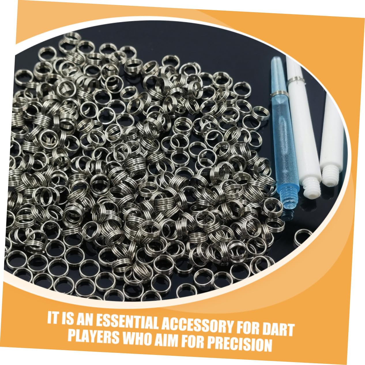 200 Pcs Zinc Alloy Flight Rings - Bulk Jewelry Making Supplies for DIY Accessories, Bracelets & Keychains - Perfect for Crafters, Jewelry Designers and Gift Making