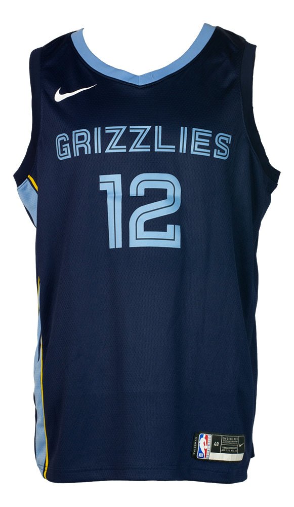 Authentic Ja Morant Signed Blue Nike Memphis Grizzlies Swingman Jersey - Limited Edition with JSA Certificate - Perfect for NBA Collectors, Sports Memorabilia Fans & Game Day Outfits