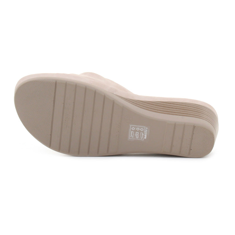 Women's Janet Wedge Sandals - Comfortable Casual Summer Shoes for Beach, Walking & Outdoor Activities