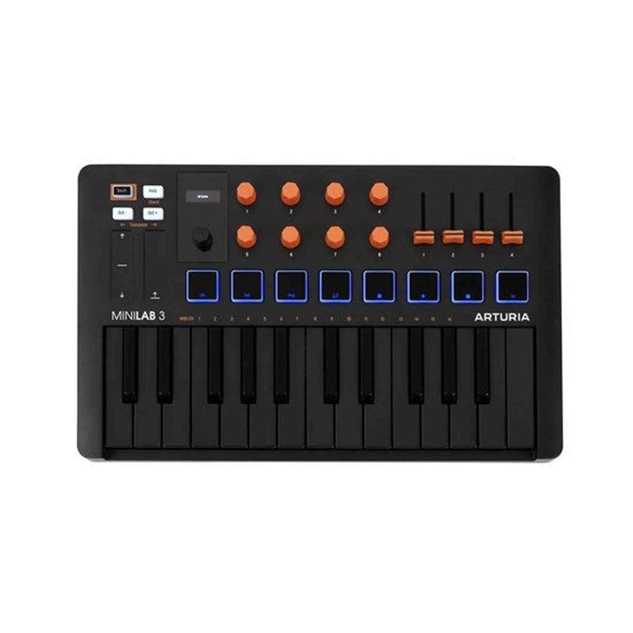 Arturia Minilab 3 25-Key MIDI Keyboard Controller - Limited Edition Orange | Portable Music Production for Studio & Live Performance