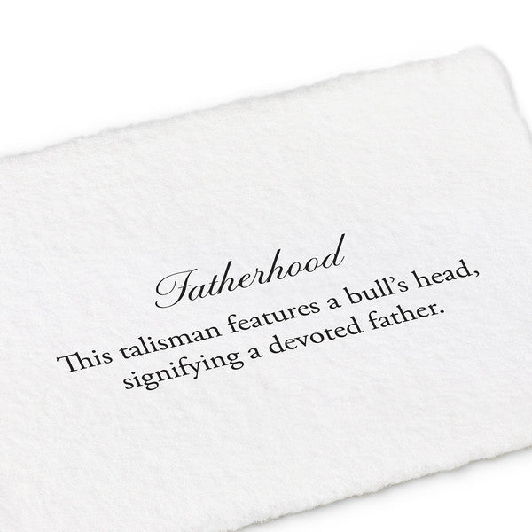 Fatherhood Talisman - Meaningful Gift for Dads, Fathers Day Present, Spiritual Protection Charm - Perfect for New Dads, Birthday Gifts & Special Occasions