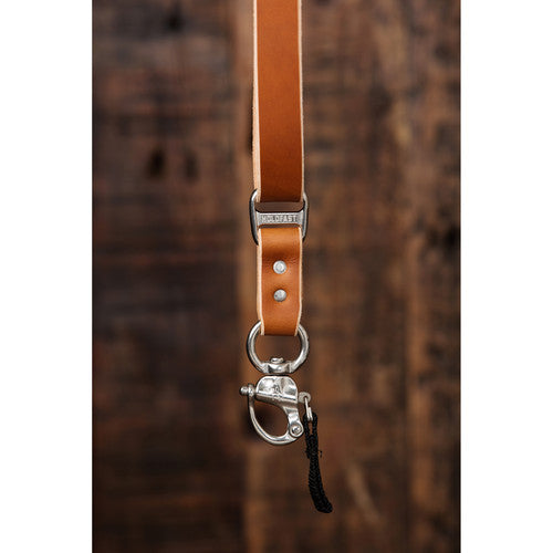 HoldFast Gear Money Maker Solo Sling Right Handed Camera Strap (Medium, Tan) - Premium Leather Camera Harness for DSLR & Mirrorless Cameras - Perfect for Wedding, Travel & Outdoor Photography
