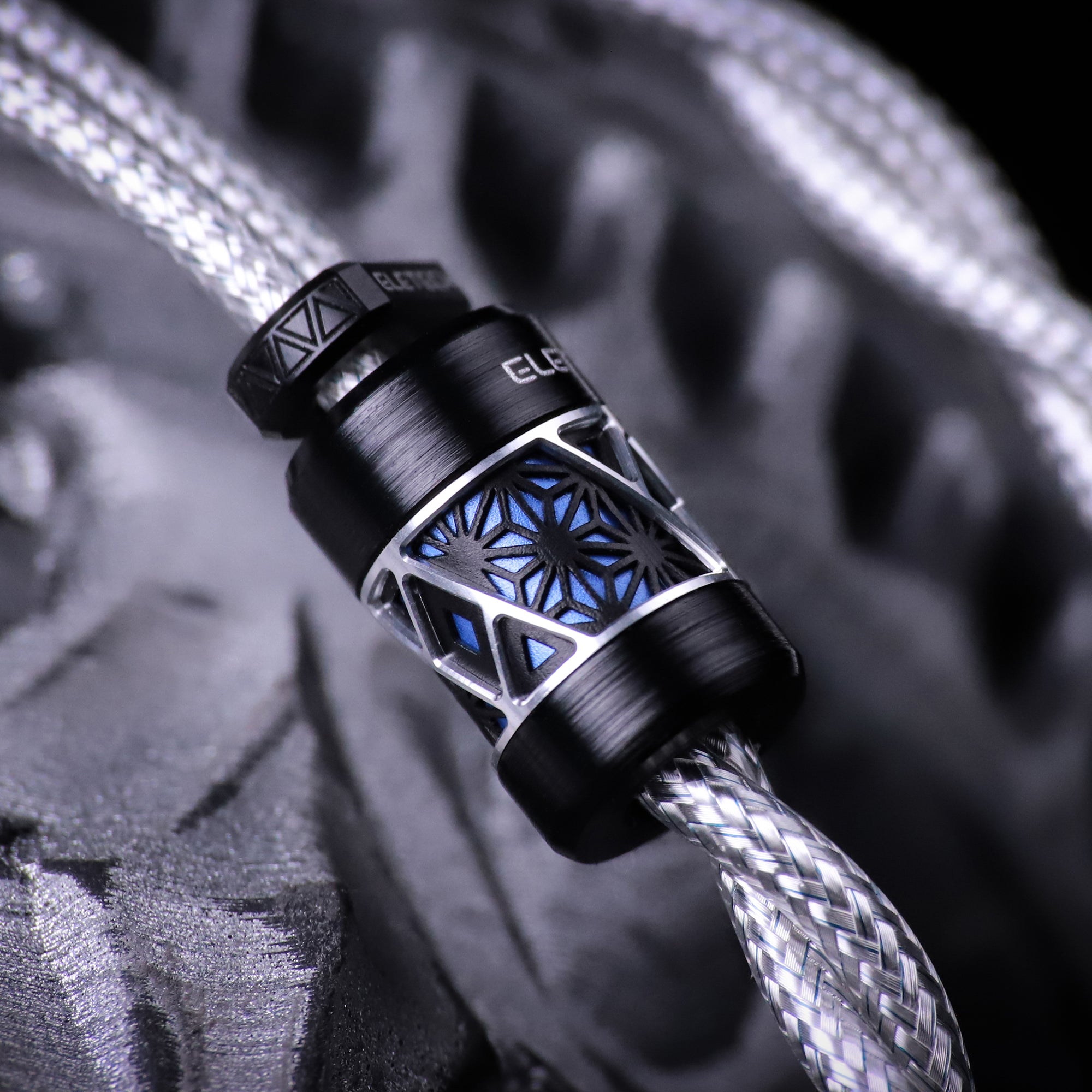 Eletech Premium In-Ear Cable - School of Athens Euclid Edition | High-Quality Audio Upgrade for Audiophiles | Perfect for Studio Monitoring, Gaming & Travel
