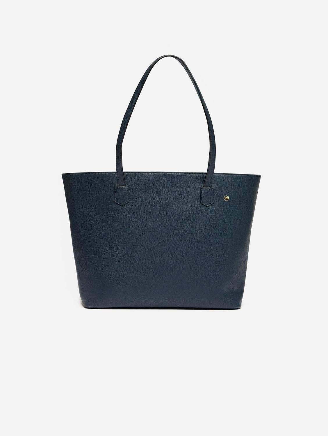 Premium Hazel Vegan Leather Tote Bag for Women - Stylish Navy Shoulder Bag | Work, Travel & Everyday Use