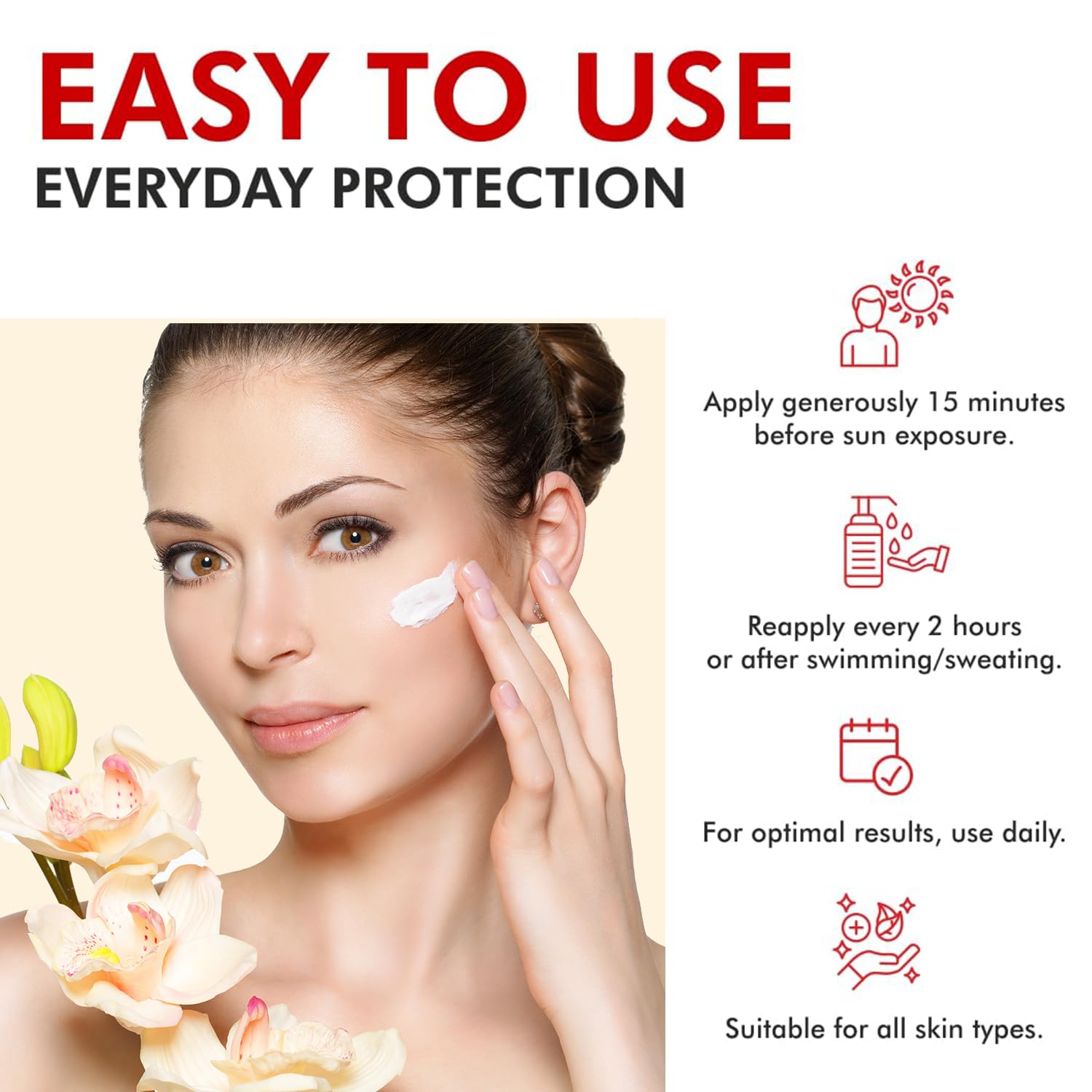 Khadi Natural Insta Glow Sunscreen SPF 30 - 210ml Face & Body Lotion for Sun Protection, Radiant Skin | Vegan, Cruelty-Free Sunscreen for Daily Use, Beach & Outdoor Activities