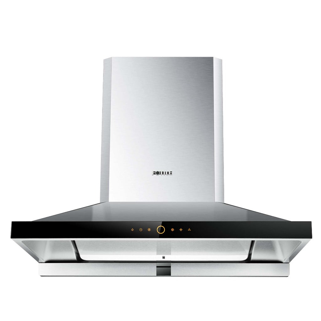Fotile EMS9026 36-Inch 1000 CFM Stainless Steel Wall Mount Range Hood with Touchscreen Control - Perfect for Modern Kitchens & Open-Concept Homes