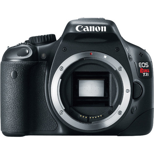 Canon EOS Rebel T2i Digital SLR Camera Body Only - Professional DSLR for Photography & Videography - Perfect for Travel, Portraits, and Vlogging