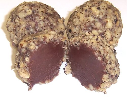 Scott's Cakes Premium Milk & White Chocolate Walnut Truffles - 1 lb Winter Wonderland Gift Box | Gourmet Holiday Treats for Christmas Gifting & Corporate Events