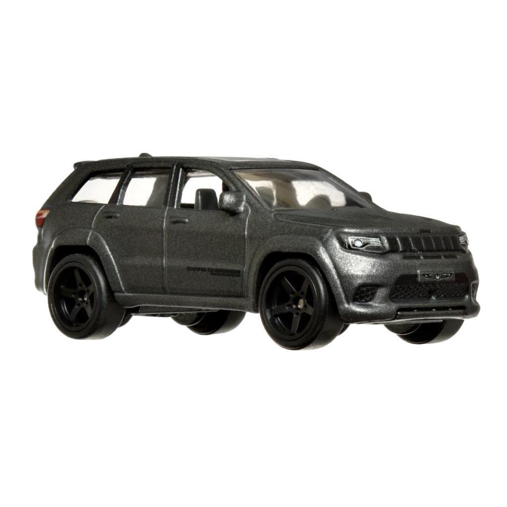 Hot Wheels Fast & Furious Jeep Grand Cherokee Trackhawk 1:64 Scale Die-Cast Car - Collectible Toy for Kids & Adults - Perfect for Play, Display & Movie-Themed Collections