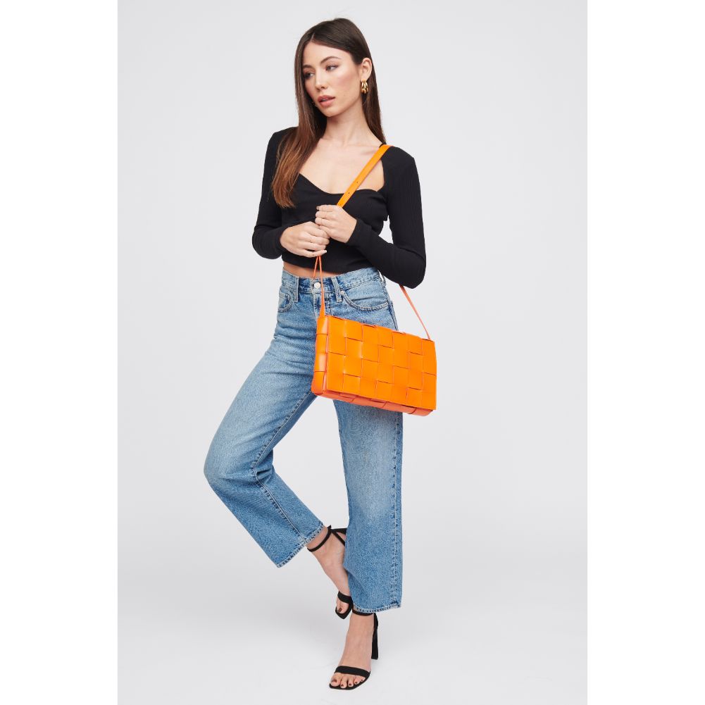 Olga Women's Woven Crossbody Bag - Stylish Handbag for Everyday Use, Travel & Shopping | Fashionable Shoulder Purse for Women & Girls